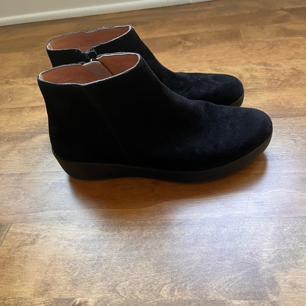 Fitflop Suede Sumi Boots Sz 8.5 - Picture 2 of 12